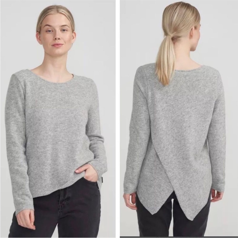 Holebrook Sweden Elaine Crewneck Wool Blend Sweater Size XS